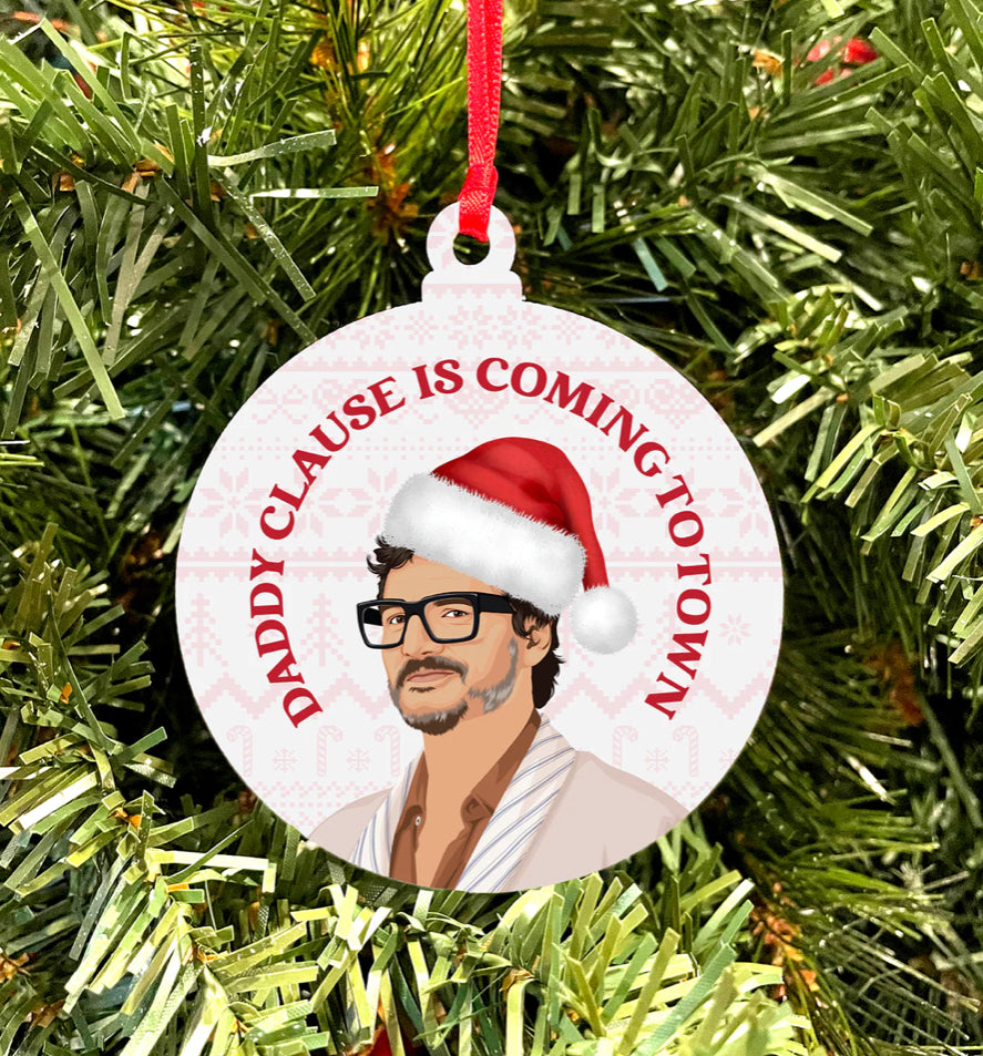 PEDRO IS DADDY CLAUSE ORNAMENT