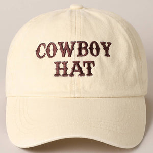 Cowboy Baseball Cap