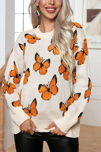 Butterfly Knit Sweater