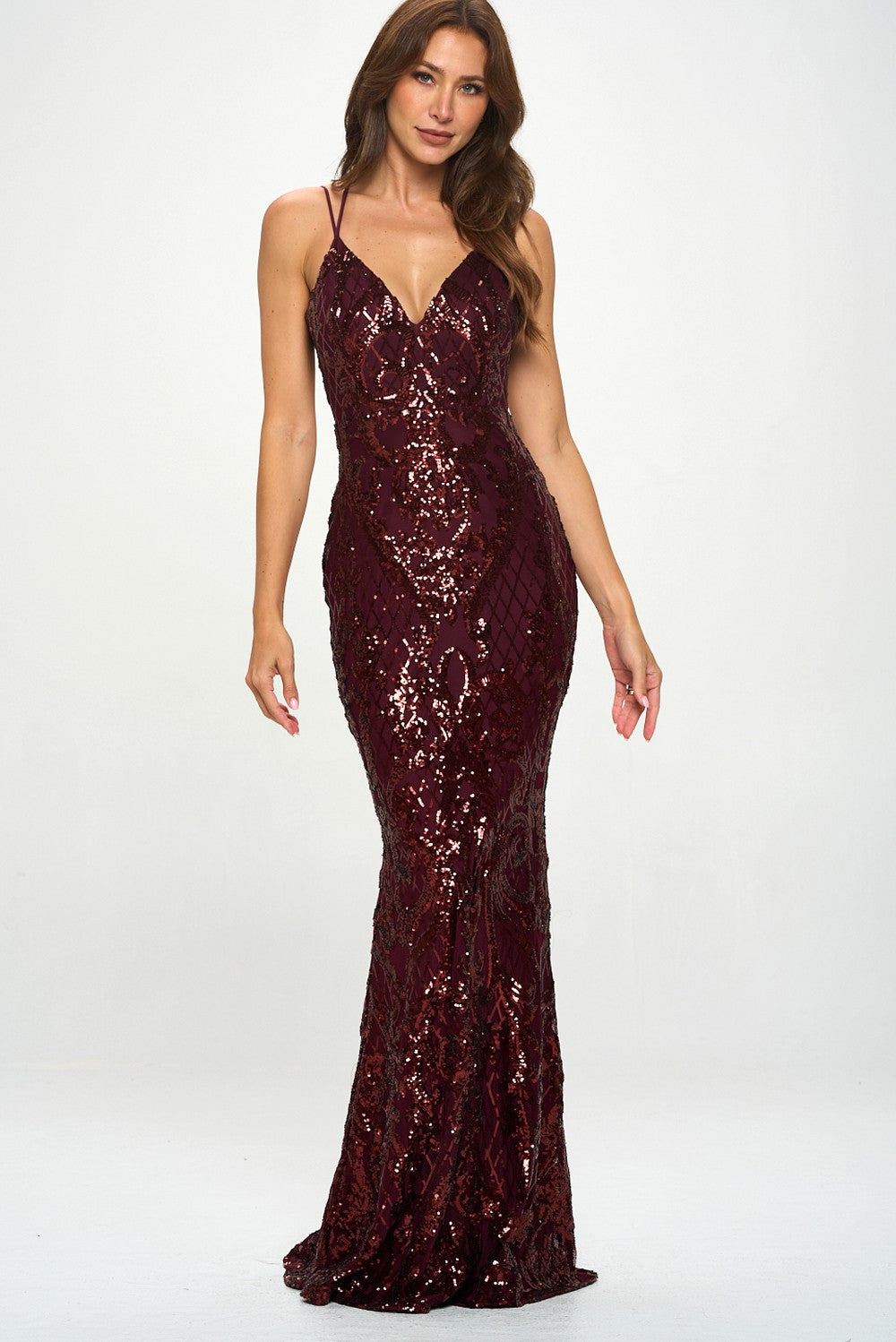 MOIRA SEQUIN GOWN