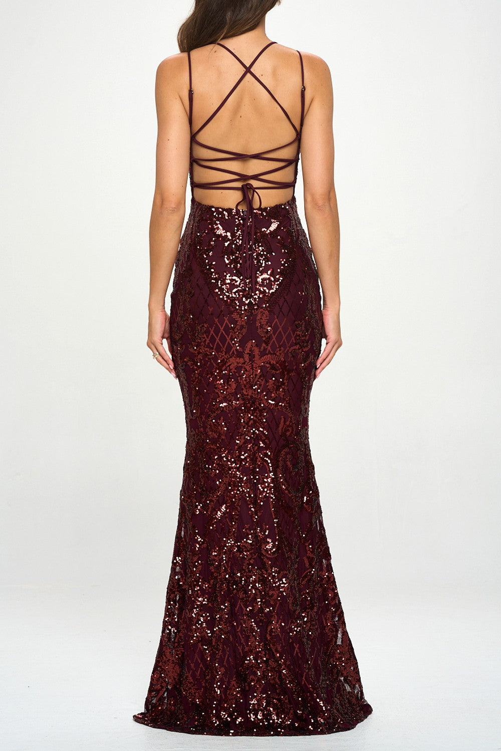 MOIRA SEQUIN GOWN