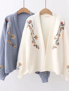 FLORA KNIT CARDY