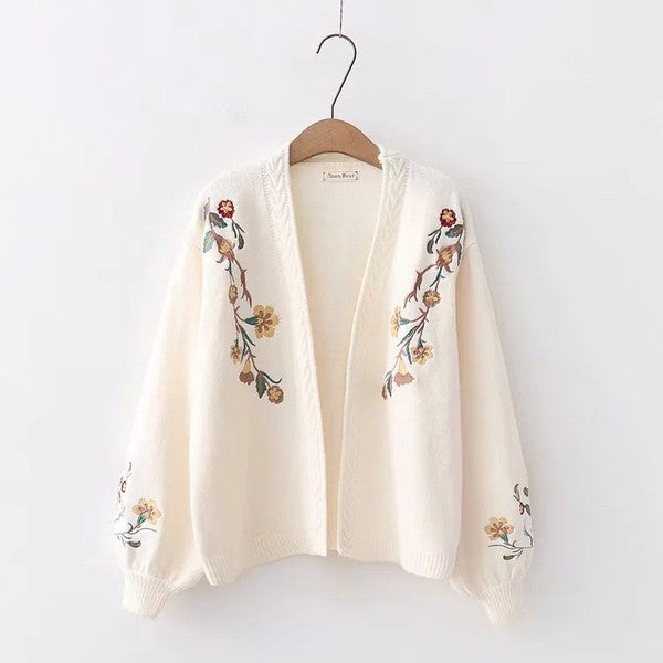 FLORA KNIT CARDY