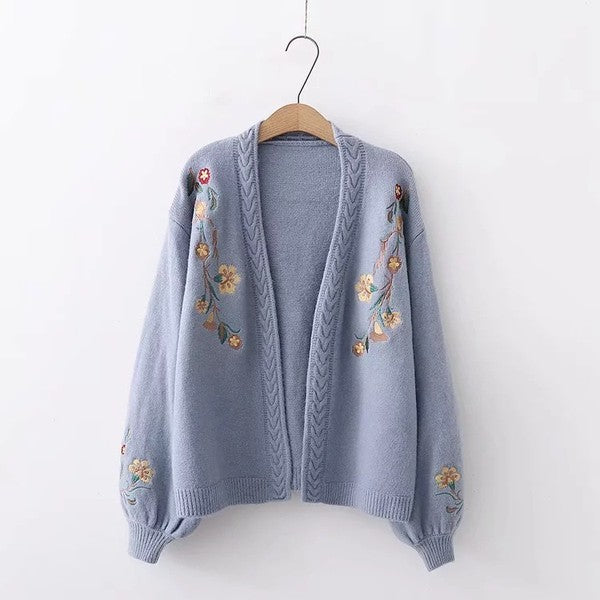 FLORA KNIT CARDY