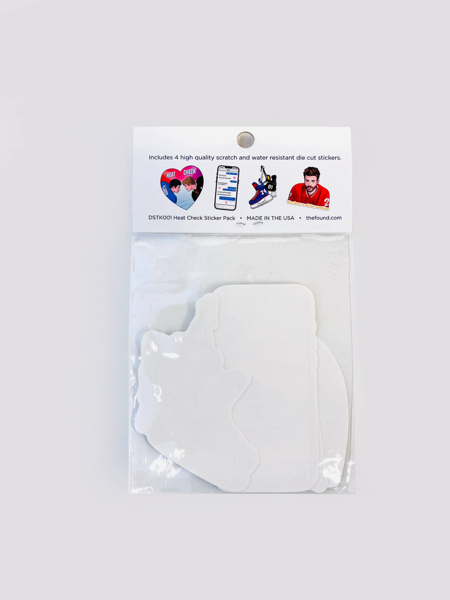 Heated Rivalry Heat Check Sticker Pack – Agent 99