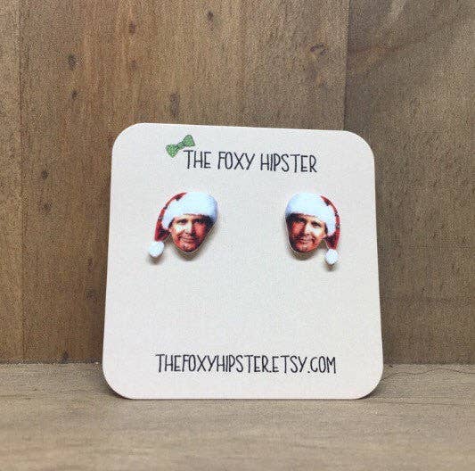 Clark Griswold Christmas Vacation Earrings