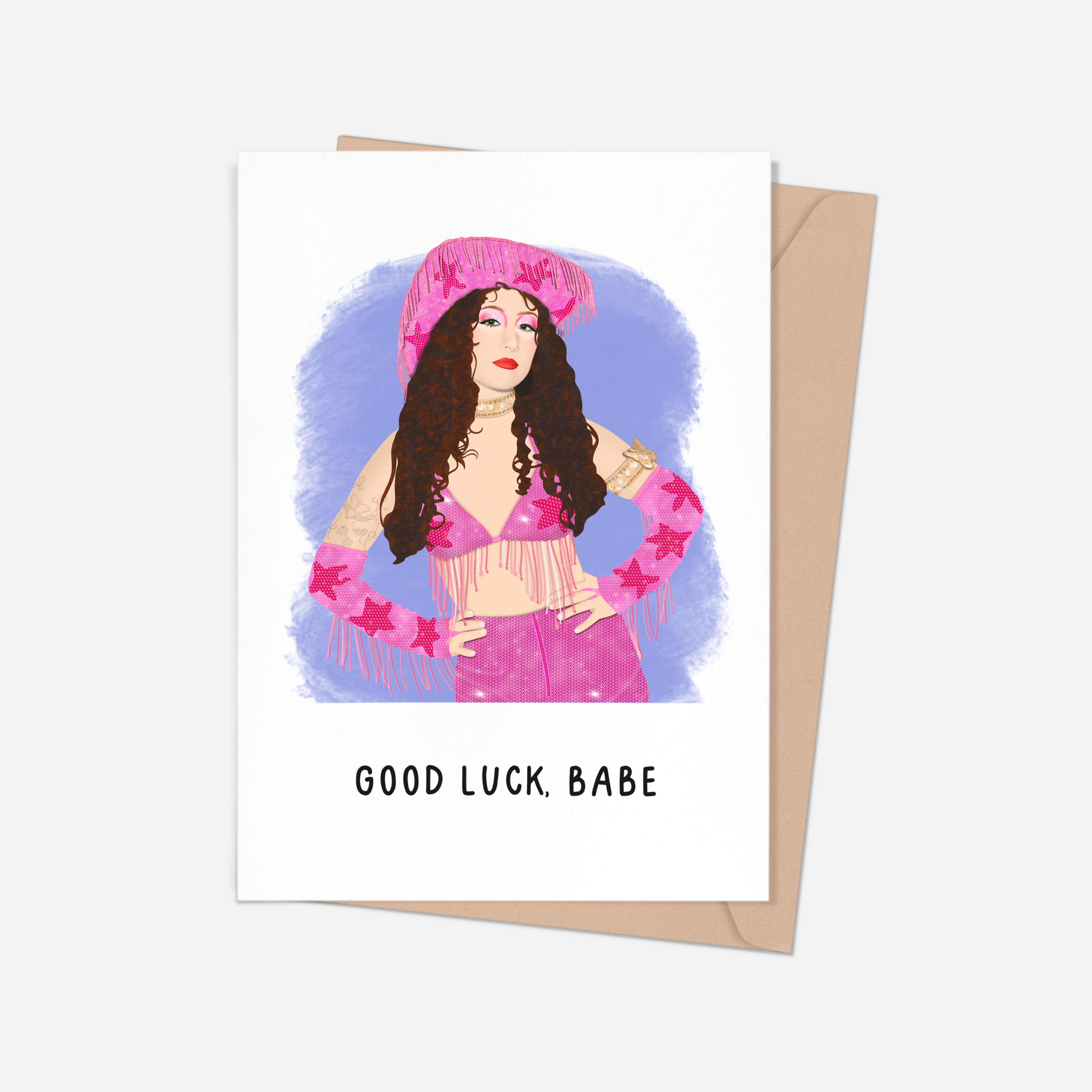 Chappell Roan Good Luck, Babe Card