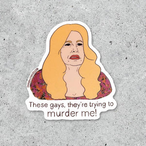 TANYA & THE GAYS STICKER