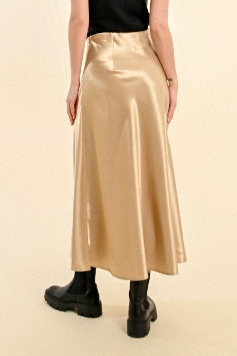 SATIN SKIRT MOLLY BRACKEN