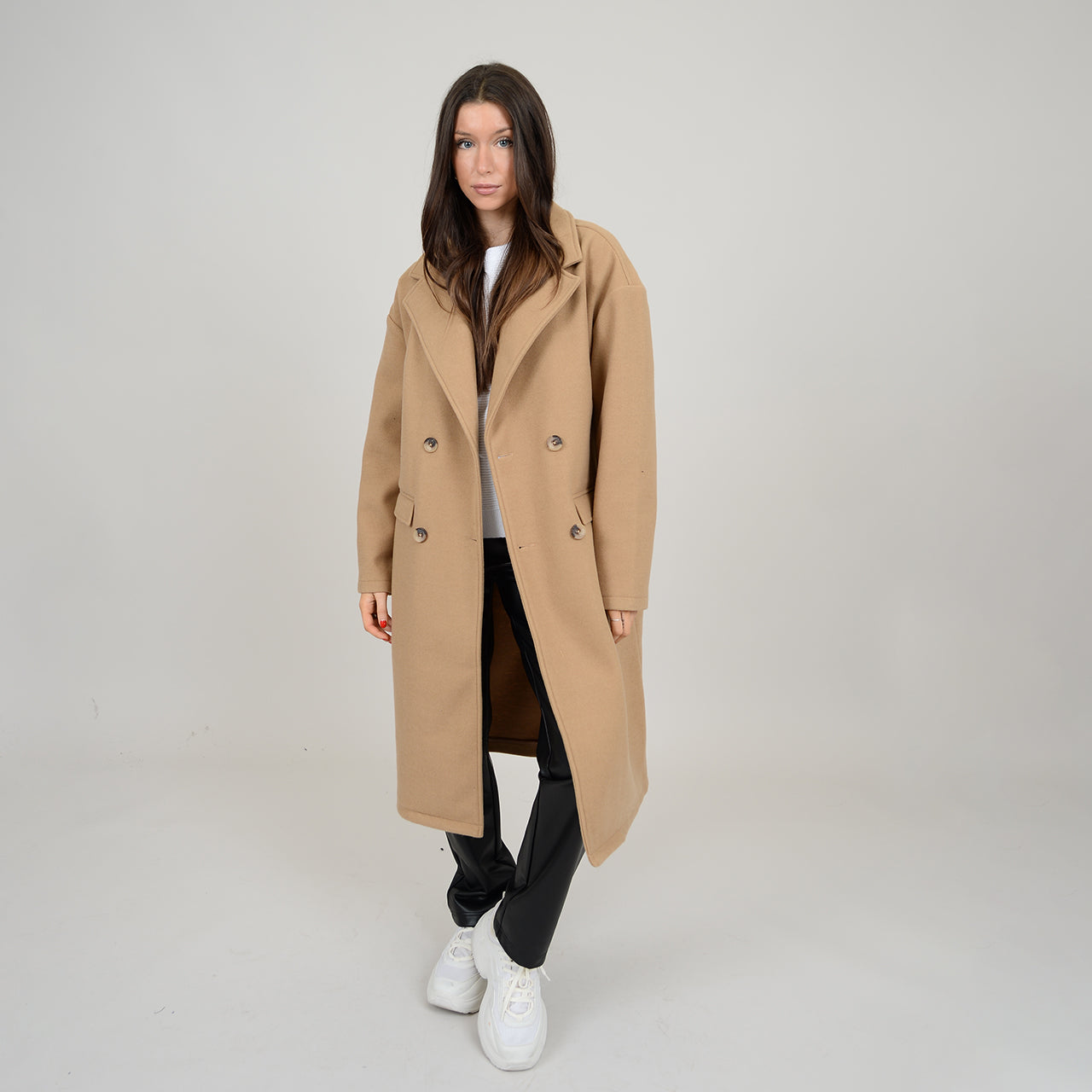 LEONIE DOUBLE BREASTED COAT
