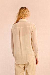 SHIMMER BUTTON UP MOLLY BRACKEN