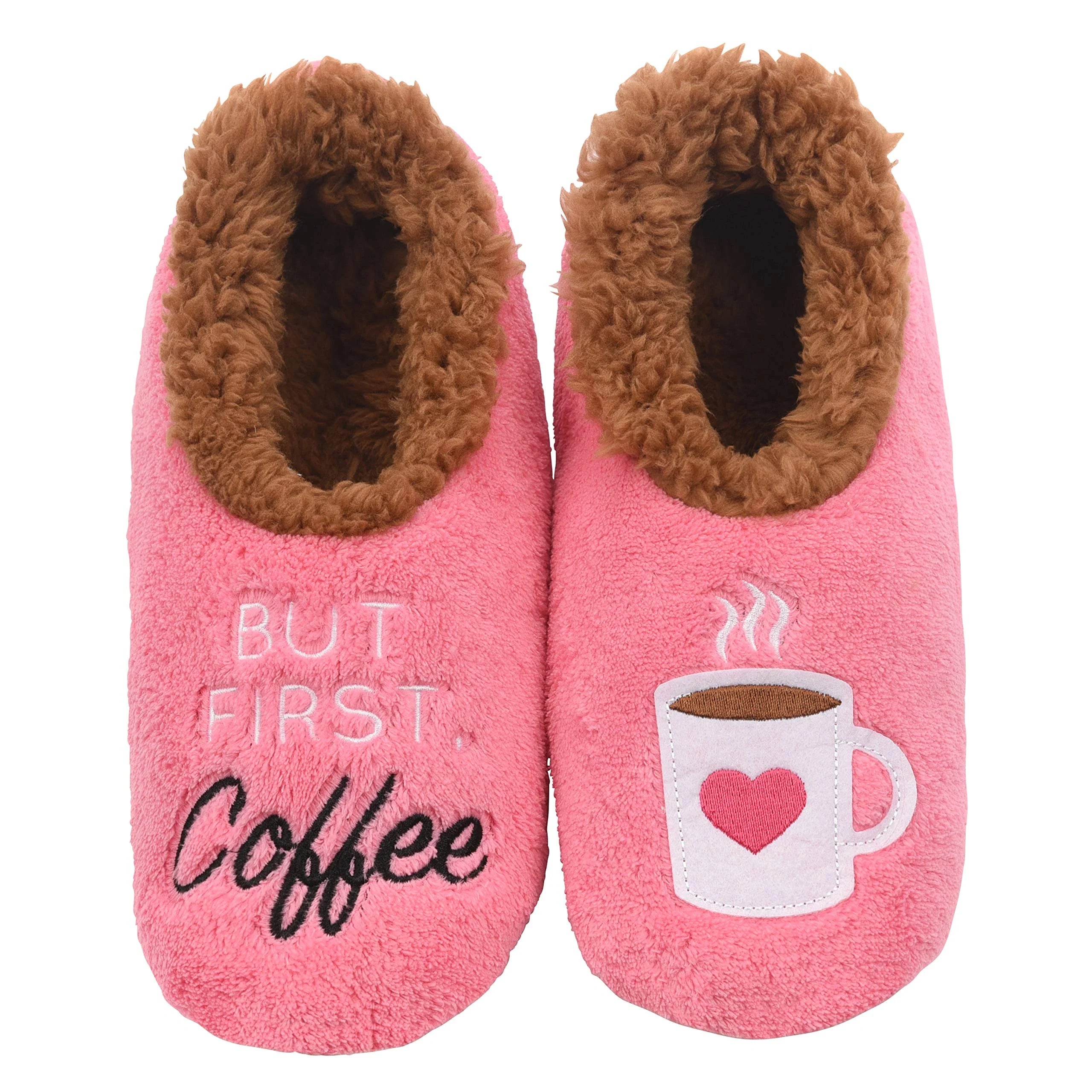 BUT FIRST, COFFEE SLIPPERS