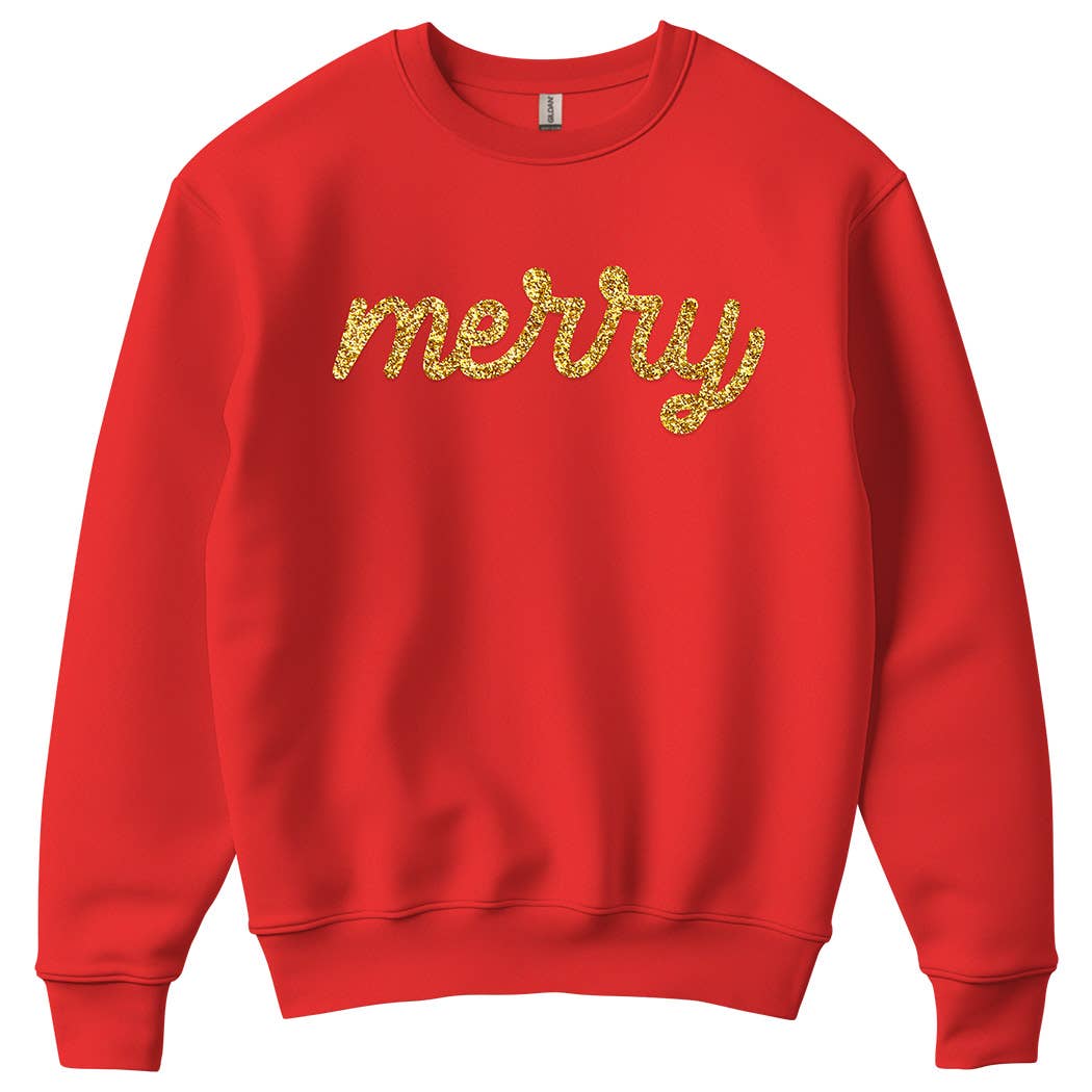 Merry Glitter Fleece Shirt