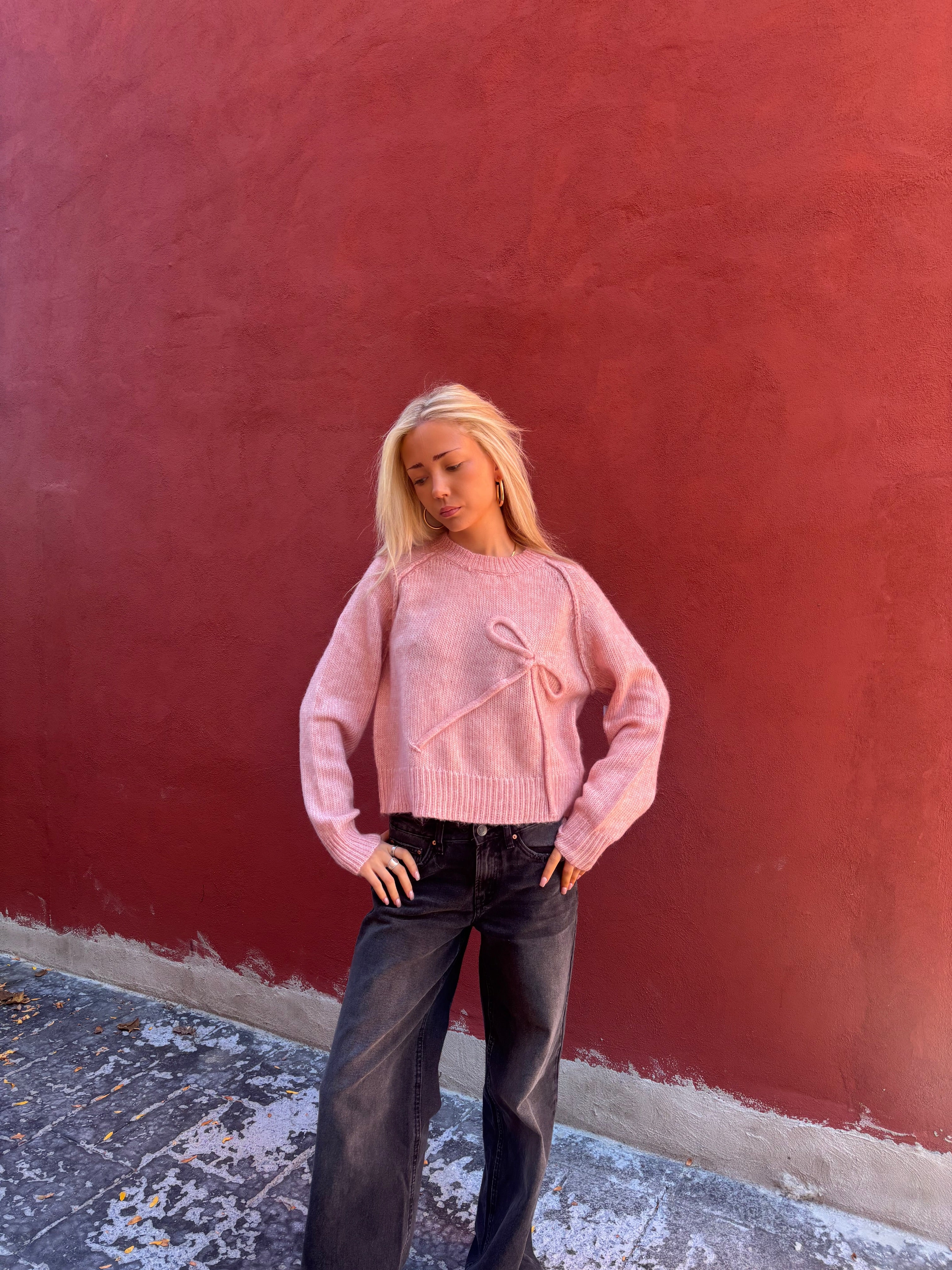 ZUUMA KNIT SWEATER DEAR LOVE