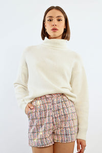 MOLLY BRACKEN COZY ROLLNECK SWEATER