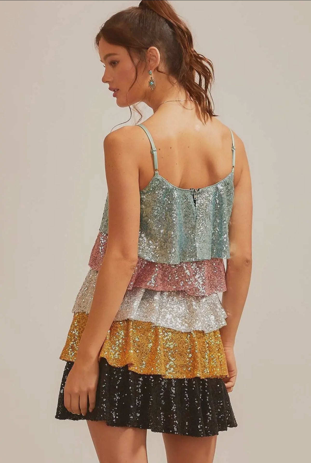 ALANDRA SEQUIN DRESS