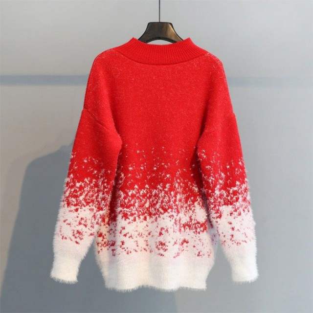 SNOWFLAKE KNIT SWEATER
