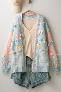 COTTON CANDY KNIT CARDIGAN