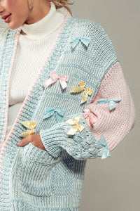 COTTON CANDY KNIT CARDIGAN