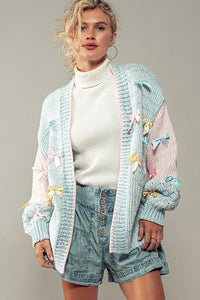 COTTON CANDY KNIT CARDIGAN