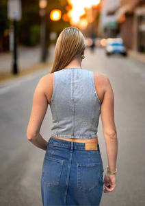 KAYLIE DENIM VEST