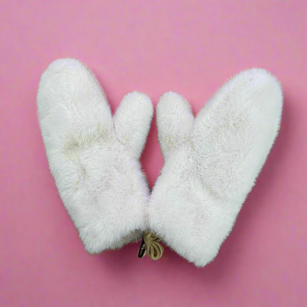 FURRY MITTS ON STRING