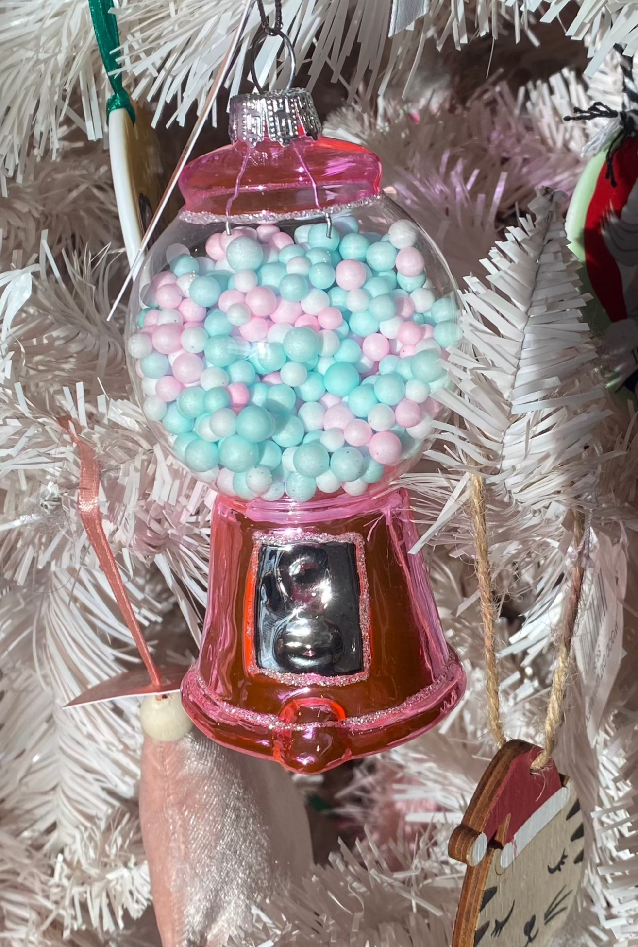 GUMBALL MACHINE ORNAMENT