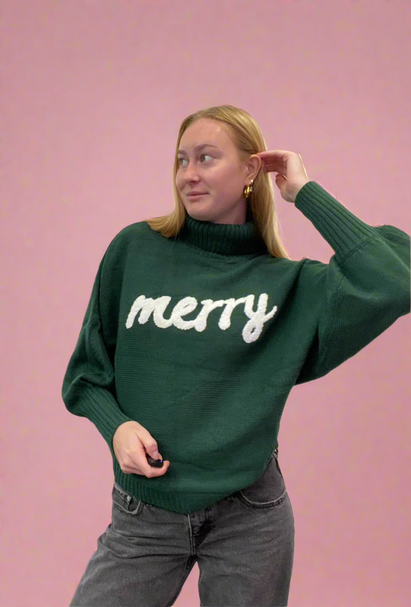 MERRY ROLLNECK SWEATER