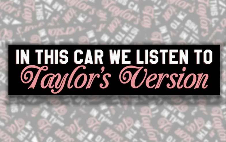 TAYLOR'S VERSION BUMPER STICKER