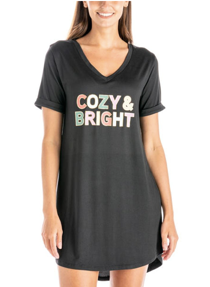 COZY & BRIGHT SLEEP SHIRT