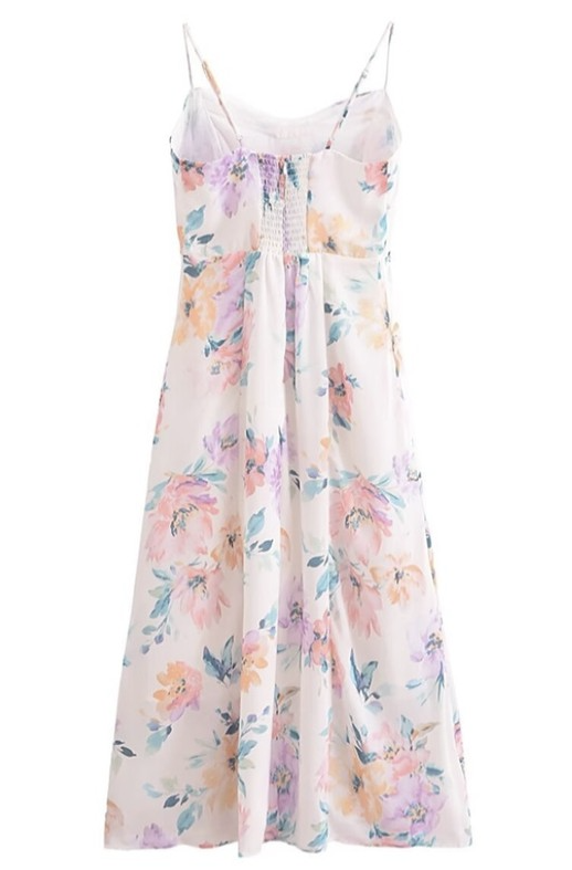 FLORAL SLIP DRESS