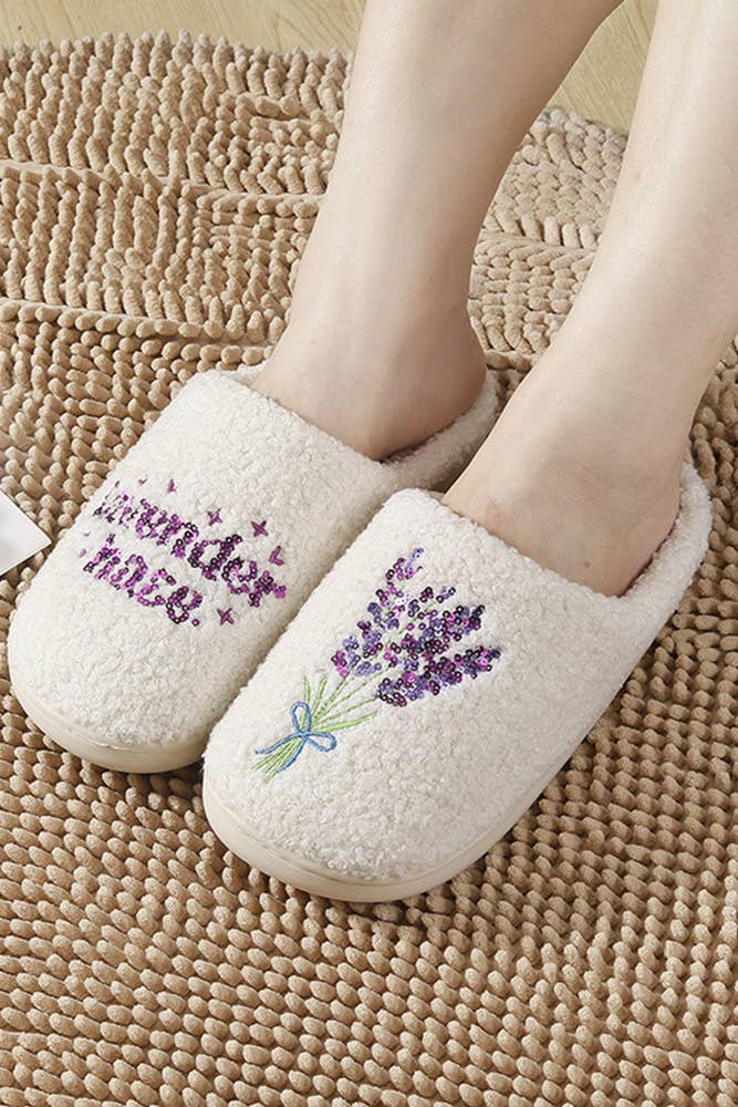 Lavender Haze Slippers