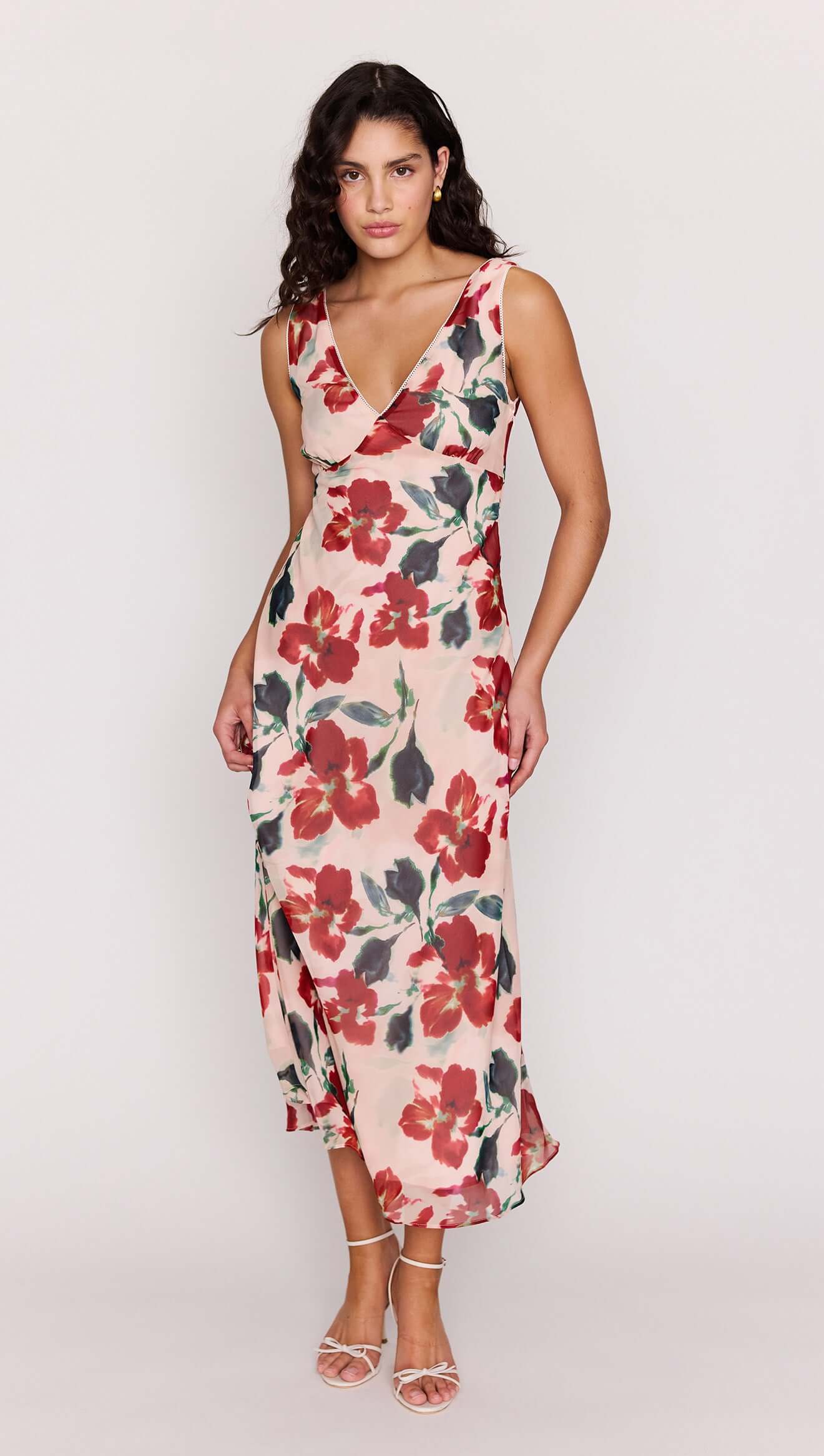 bias midi dress ARABELLA BIAS MIDI DRESS MINK PINK – Agent 99