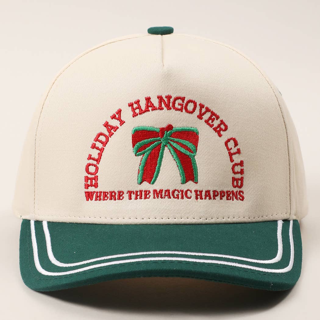 HOLIDAY HANGOVER  Hat