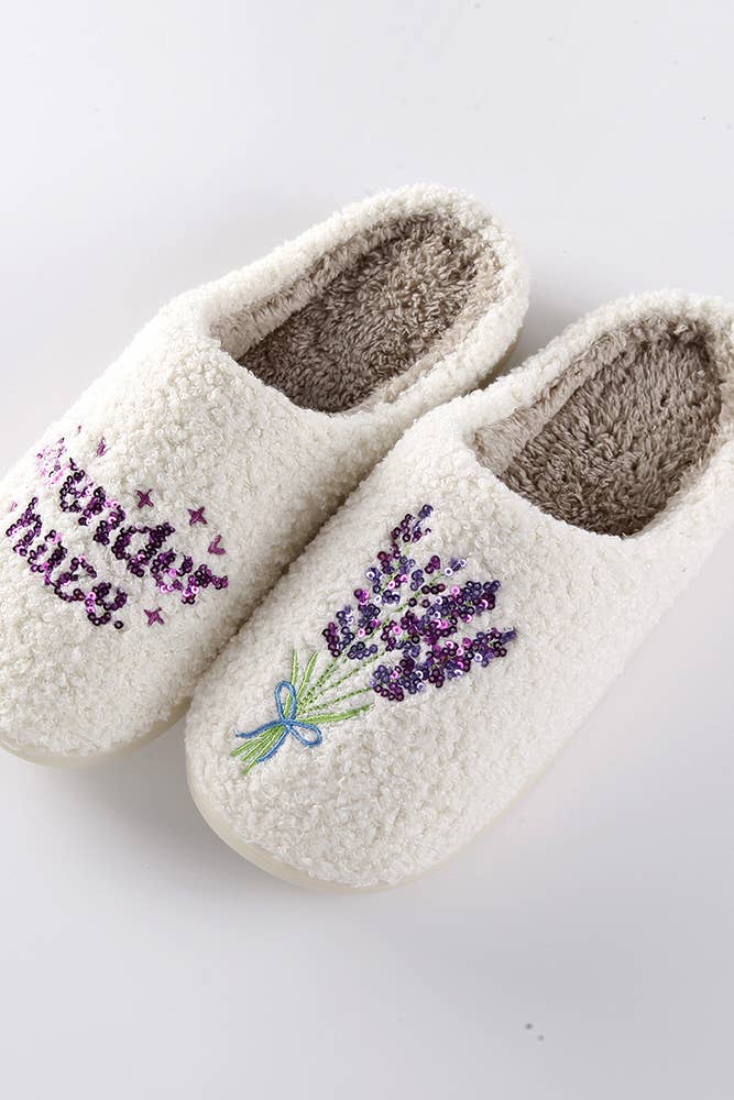 Lavender Haze Slippers