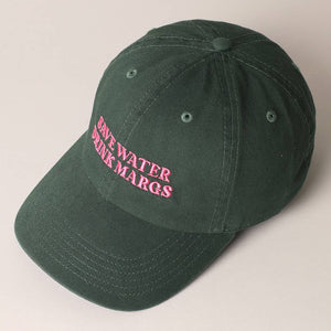 Save Water Drink Margs Embroidered cap
