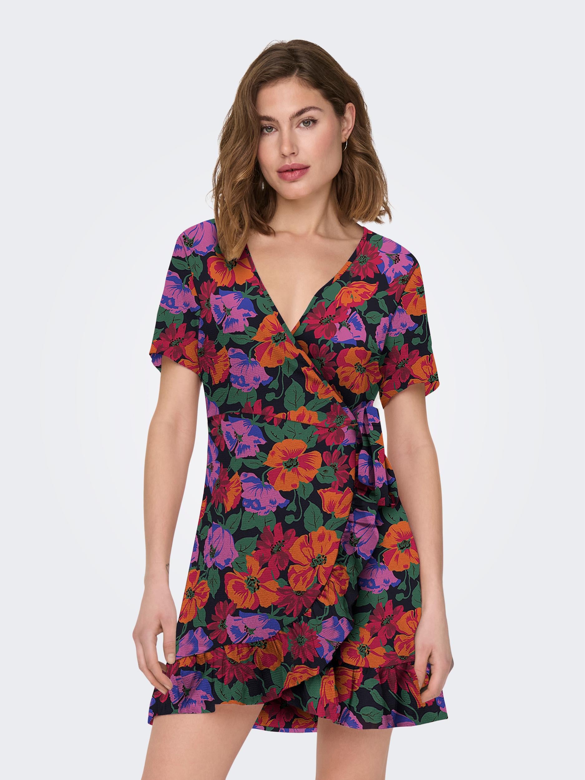 NOVA LIFE MARLIE WRAP DRESS