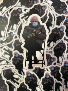 BERNIE CHAIR STICKER