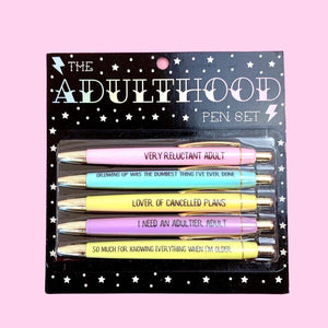 ADULTHOOD PEN SET