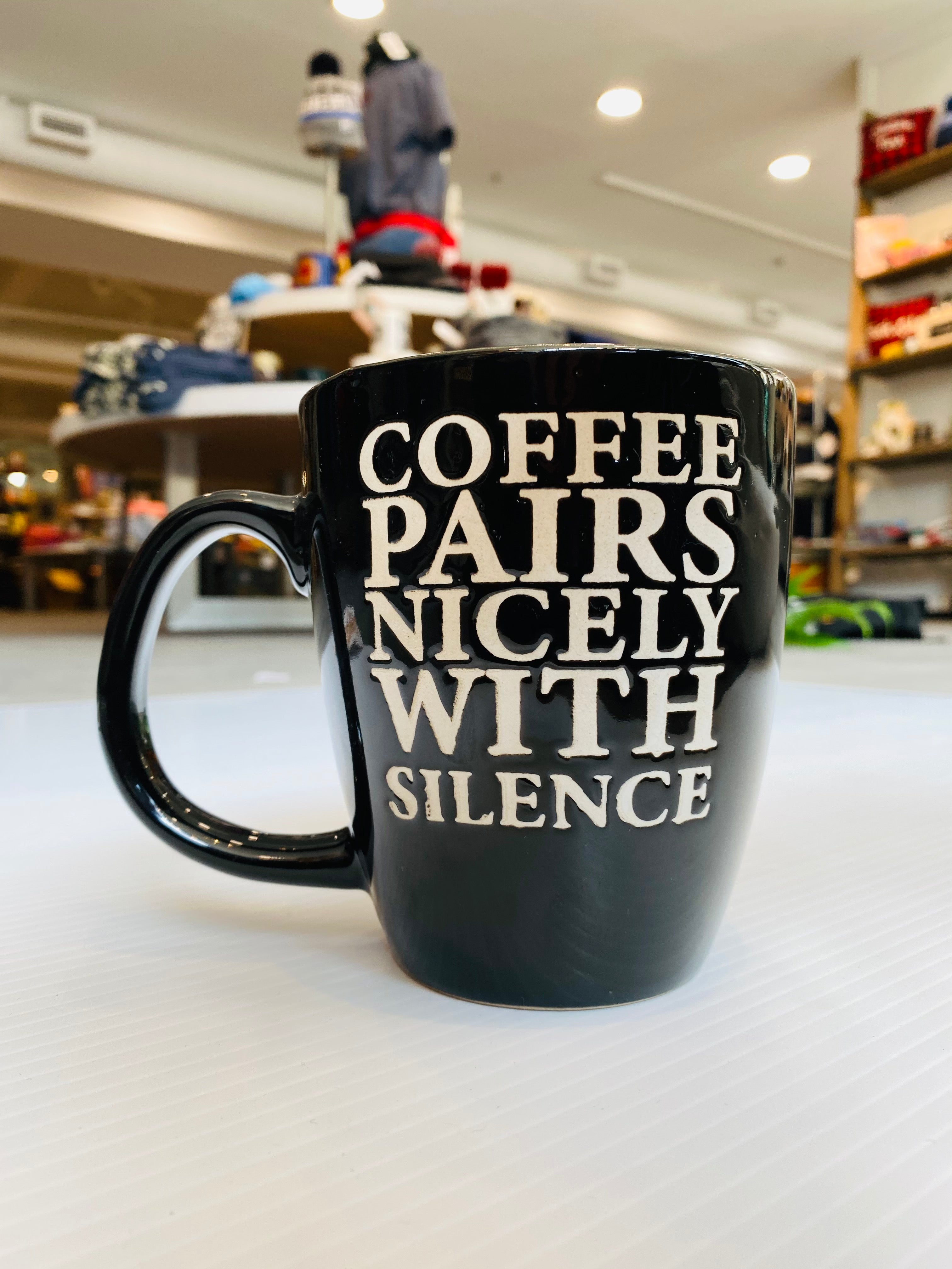 COFFEE SILENCE MUG