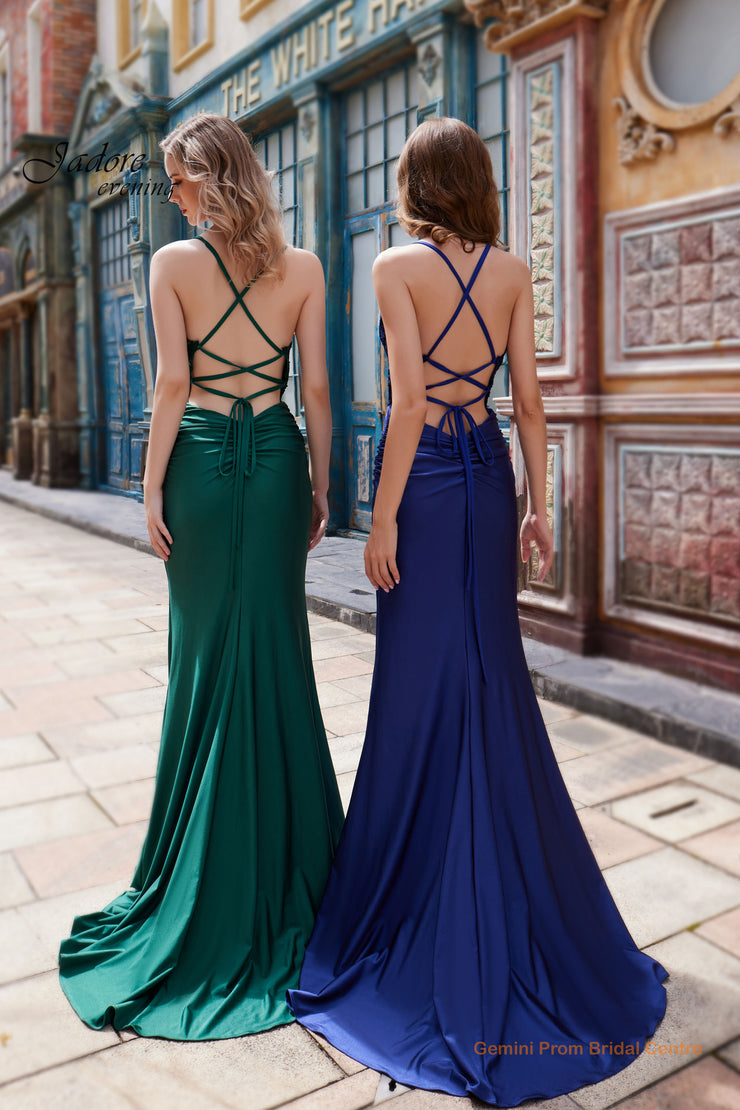 marissa prom dress MARISSA Strapless Beaded Prom & Formal Dress One Honey Greenery / 14 USA