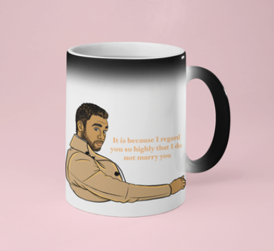 BRIDGERTON COLOUR CHANGING MUG