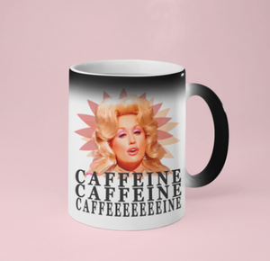 DOLLY PARTON CAFFEINE MUG