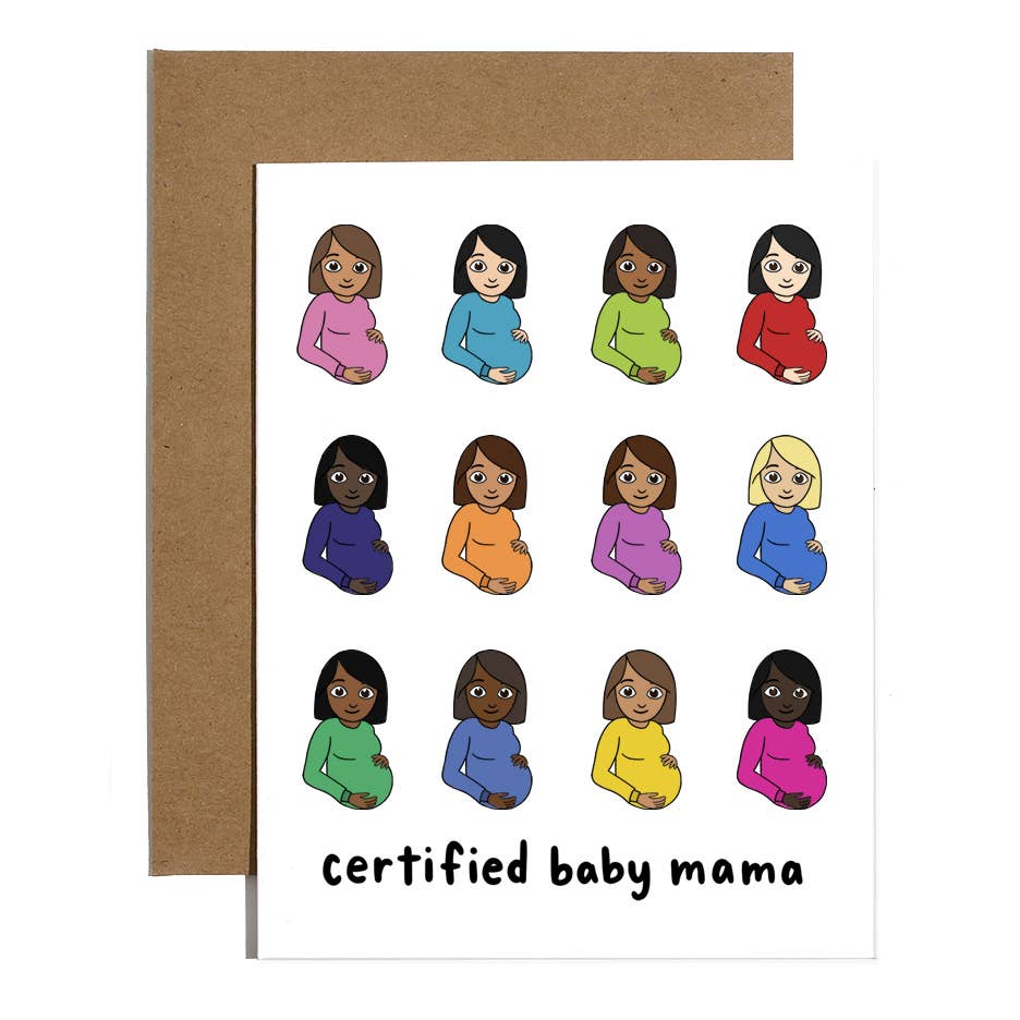 CERTIFIED BABY MAMA CARD