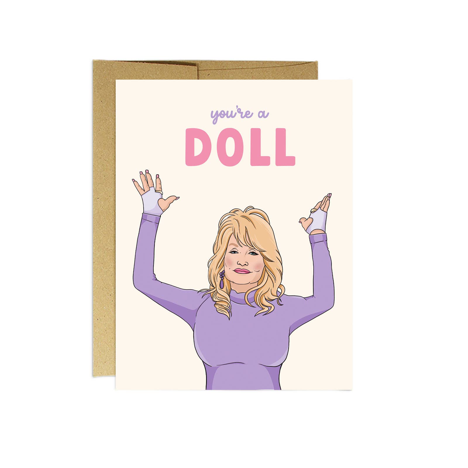 YOU'RE A DOLL CARD